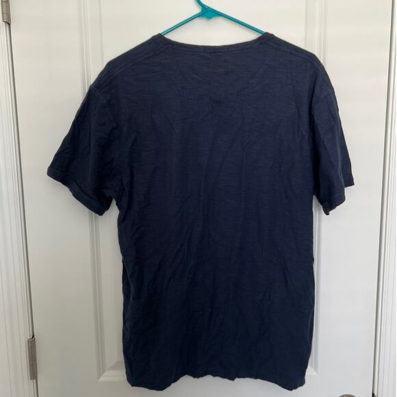 Rodd & Gunn 100% Cotton Short Sleeve Crew Neck Sport Fit T-Shirt Navy Mens Large - Picture 5 of 5